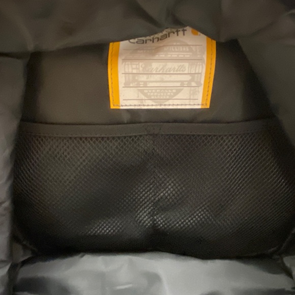 (Sold)Carhartt Unisex Insulated Two Compartment 24-Can Cooler Backpack Brown - Picture 4 of 10